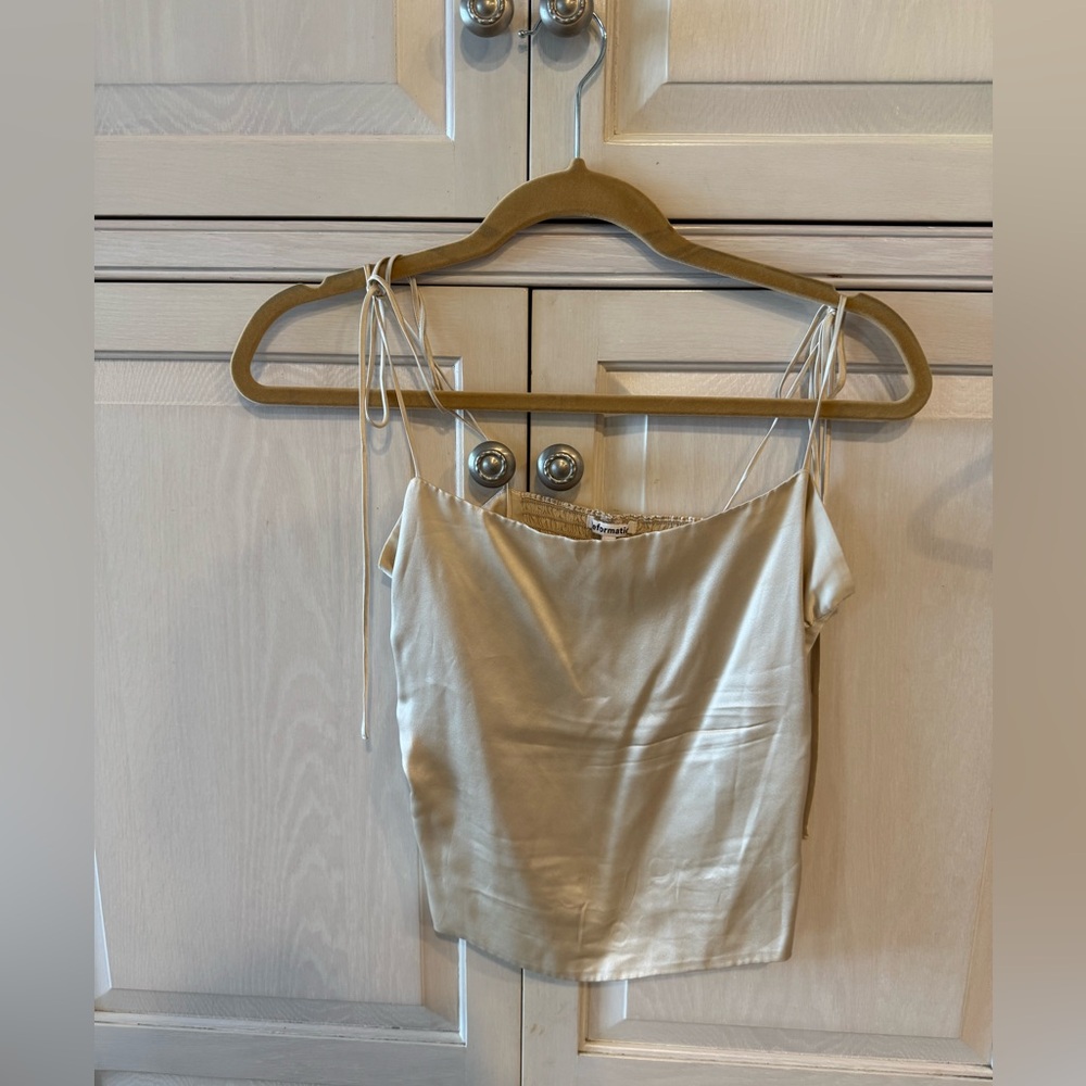 Reformation Satin Camisole
